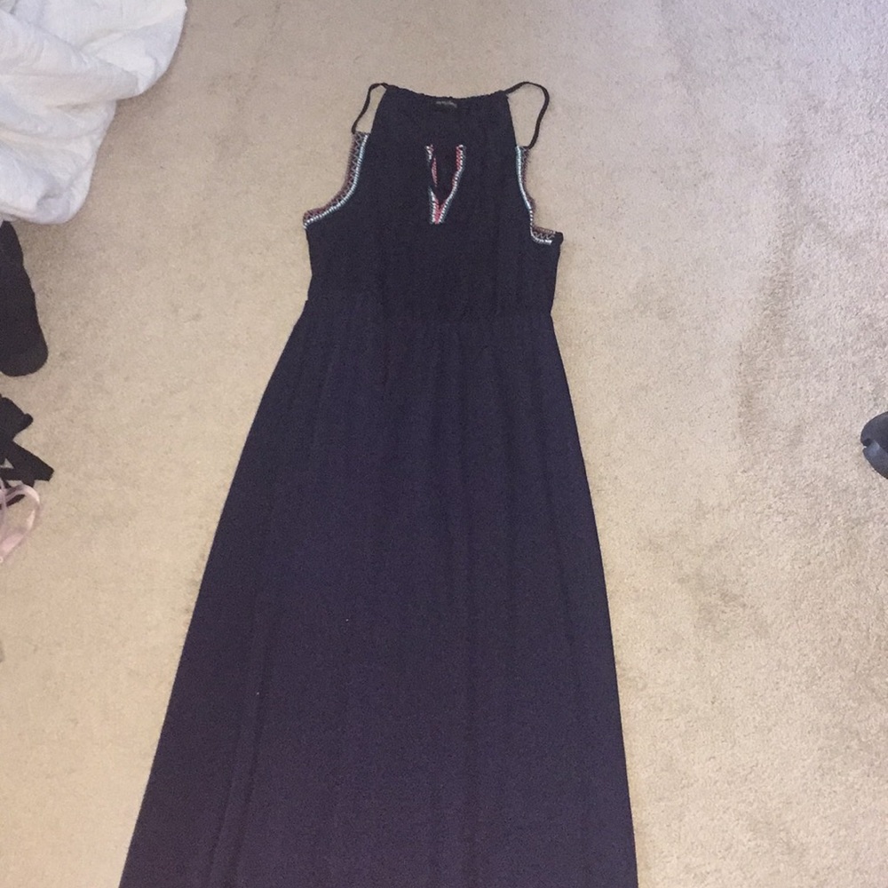 Navy blue summer dress